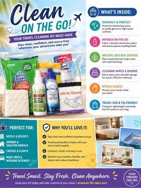 Clean Beyond Visible™ Travel Kit
